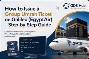 How to Issue a Group Umrah Ticket on Galileo