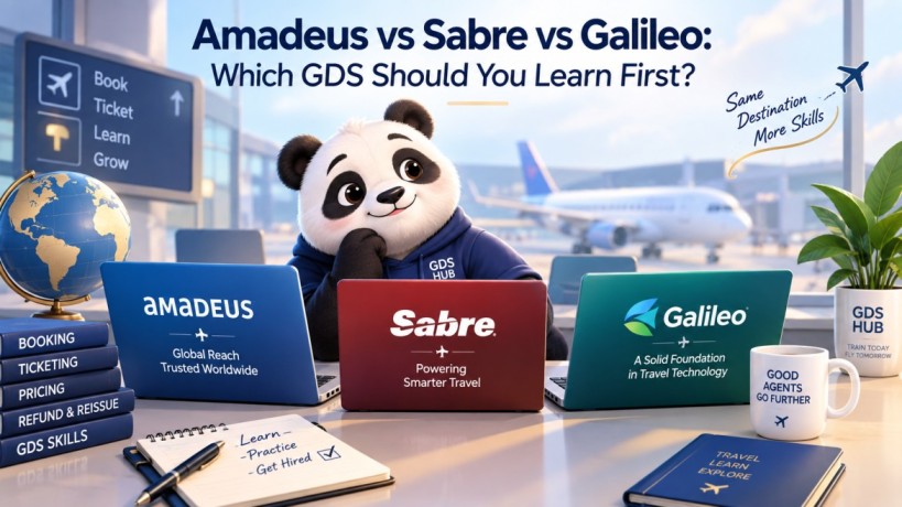 Amadeus vs Sabre vs Galileo: Which GDS to Learn?